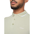 Sage - Lifestyle - Crosshatch Mens Kendrick Polo Shirt