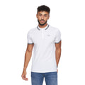 White - Front - Crosshatch Mens Kermlax Polo Shirt