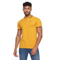 Yellow - Front - Crosshatch Mens Kermlax Polo Shirt