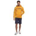 Yellow - Pack Shot - Crosshatch Mens Goldsbury Hoodie