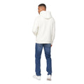 Off White - Back - Crosshatch Mens Pashika Hoodie