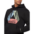 Black - Lifestyle - Crosshatch Mens Pashika Hoodie