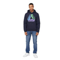 Navy - Pack Shot - Crosshatch Mens Pashika Hoodie