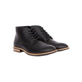 Black - Front - Duck and Cover Mens Glutinosa Leather Chukka Boots