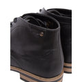 Black - Side - Duck and Cover Mens Glutinosa Leather Chukka Boots