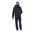 Navy - Side - Crosshatch Mens Fellmites Hoodie