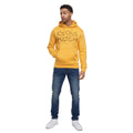 Yellow - Lifestyle - Crosshatch Mens Meshouts Hoodie