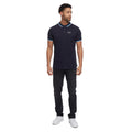 Navy - Lifestyle - Crosshatch Mens Marples Polo Shirt