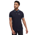 Navy - Front - Crosshatch Mens Marples Polo Shirt