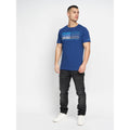 Navy-White - Pack Shot - Crosshatch Mens Raynen T-Shirt (Pack of 2)