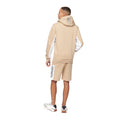 Stone - Back - Crosshatch Mens Silomane Hoodie