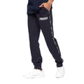 Navy - Close up - Crosshatch Mens Fellmites Jogging Bottoms