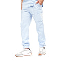 Light Blue - Front - Crosshatch Mens Holdouts Jogging Bottoms