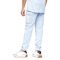 Light Blue - Back - Crosshatch Mens Holdouts Jogging Bottoms