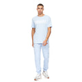 Light Blue - Pack Shot - Crosshatch Mens Holdouts Jogging Bottoms