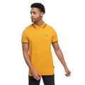 Yellow - Lifestyle - Crosshatch Mens Tarquin Polo Shirt