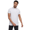 White - Front - Crosshatch Mens Tarquin Polo Shirt