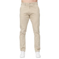 Stone - Front - Duck and Cover Mens Moretor Chinos