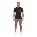 Dark Grey - Side - Duck and Cover Mens Moreshore Shorts