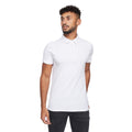 White - Lifestyle - Crosshatch Mens Sullivan Polo Shirt