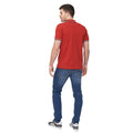 Red - Back - Duck and Cover Mens Hendamore Polo Shirt