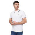 White-Red - Front - Duck and Cover Mens Hendamore Polo Shirt