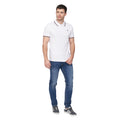 White-Red - Back - Duck and Cover Mens Hendamore Polo Shirt