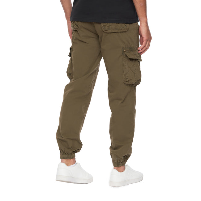 Buy Kargeens Men's Stretchable Casual Cotton Cargo Trousers Pants for  Casual Wear and Flexibility, Ankle Length Cargos for Men, Trousers 1.Beige  28 at Amazon.in