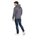 Dark Grey - Back - Duck and Cover Mens Supplys Hoodie