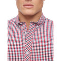 Red - Lifestyle - Bewley & Ritch Mens Macrae Checked Shirt