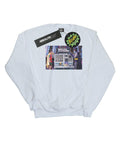 White - Front - DC Comics Girls Batman TV Series Batcomputer Sweatshirt