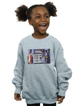 Sports Grey - Back - DC Comics Girls Batman TV Series Batcomputer Sweatshirt