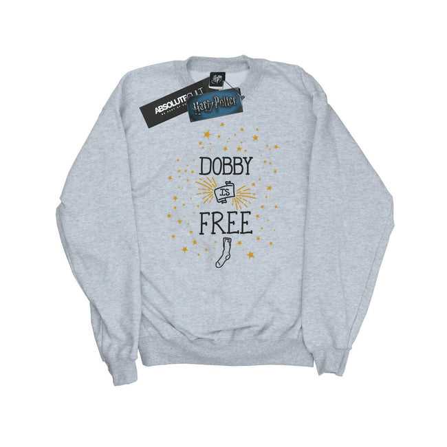 Harry Potter Womens Ladies Dobby Is Free Cotton Sweatshirt Discounts on great Brands