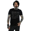 Black - Back - Disney Mens Artemis Fowl Gnommish Alphabet T-Shirt