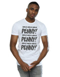 White - Lifestyle - The Big Bang Theory Mens Sheldon Knock Knock Penny T-Shirt