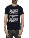 Navy Blue - Lifestyle - The Big Bang Theory Mens Sheldon Knock Knock Penny T-Shirt