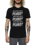 Black - Lifestyle - The Big Bang Theory Mens Sheldon Knock Knock Penny T-Shirt