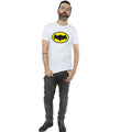 White - Lifestyle - DC Comics Mens Batman TV Series Logo T-Shirt