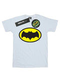 White - Front - DC Comics Mens Batman TV Series Logo T-Shirt