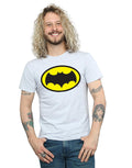 Sports Grey - Back - DC Comics Mens Batman TV Series Logo T-Shirt