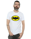 White - Back - DC Comics Mens Batman TV Series Logo T-Shirt