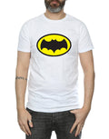 White - Side - DC Comics Mens Batman TV Series Logo T-Shirt