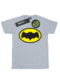 Sports Grey - Front - DC Comics Mens Batman TV Series Logo T-Shirt