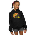 Black - Back - DC Comics Girls Batman TV Series Catwoman Scratch Hoodie