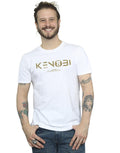 White - Back - Star Wars Mens Obi-Wan Kenobi Logo T-Shirt