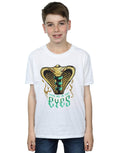 White - Back - Disney Boys Aladdin Movie Jafar Snake Eyes T-Shirt