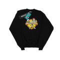 Black - Front - Animaniacs Girls Logo Crest Sweatshirt