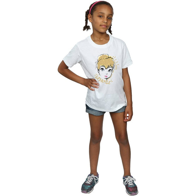 Inside Out Official Girls Sublimation Character T-Shirt / 7-8 Years / White