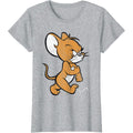 Sports Grey - Front - Tom and Jerry Womens-Ladies Angry Mouse T-Shirt