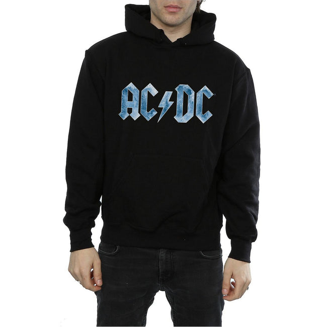 AC DC Mens Ice Logo Cotton Hoodie Discounts on great Brands